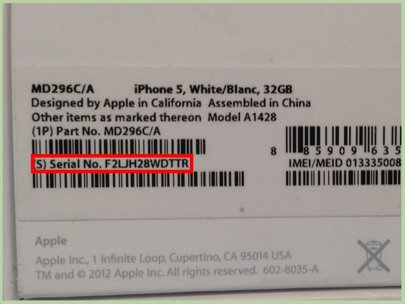 How To Find The Serial Number On An Iphone